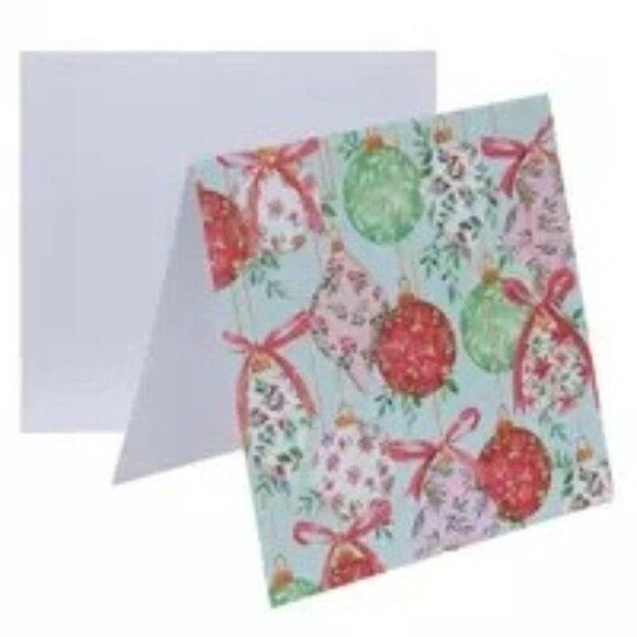 Christmas Yuletide Paper Mini Cards Envelope Set 24 Pcs 3x3 Hobby Lobby Coquette - Picture 8 of 9